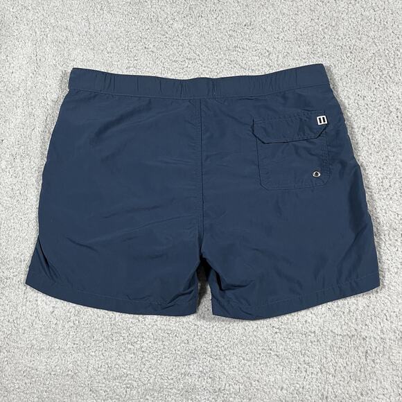 Solid & Striped Shorts Mens XL Blue Lined Swim Trunks Beach Preppy - Picture 3 of 16